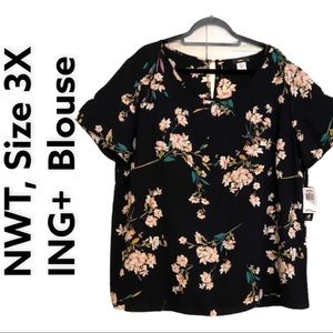 ING blouse. Light Flowy, size 3x